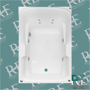 Modelo Elena con Hidromasaje – 157x110x39cm