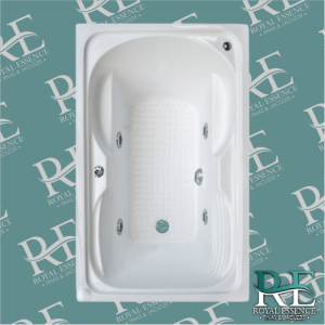 Modelo Zafiro con Hidromasaje – 134x85x45cm